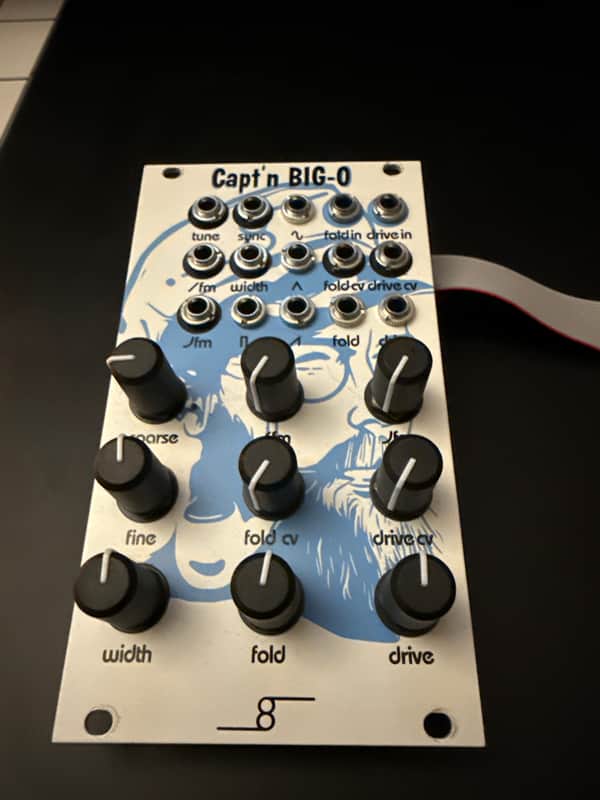 Cre8Audio Capt'n Big-O Eurorack Synthesizer Module 2022 - Present - White image 1
