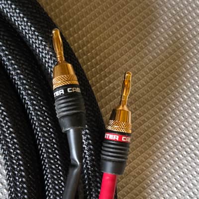 Monster Cable Z4 speaker cable with banana plugs in original case 10ft pair image 7