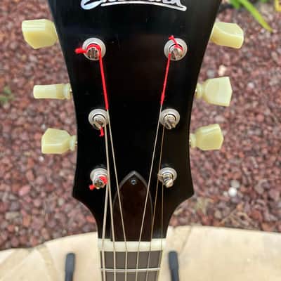 Eastman T64/v Thinline with Bigsby 2021 - Present - Gold Burst image 9