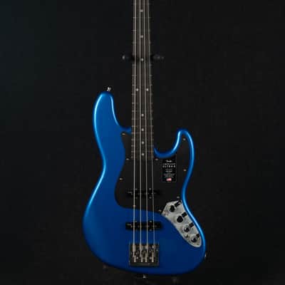Fender American Ultra II Jazz Bass Noble Blue image 3