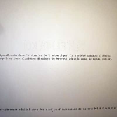 REHDEKO RK 50 – French Audiophile Legend image 10