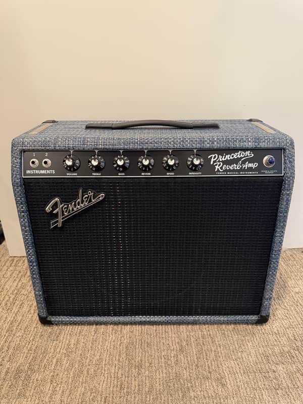 Fender Princeton Reverb 65 Blue Denim Limited Edition image 1