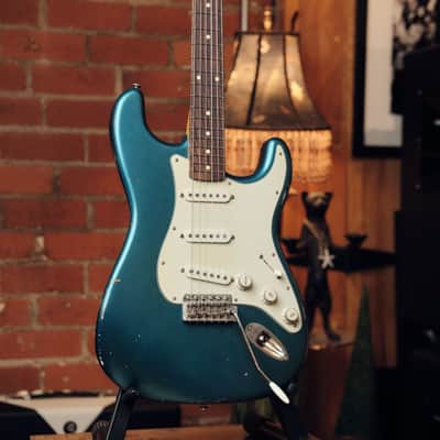 K-Line Springfield S-Style Electric Guitar - Lake Placid Blue #060018 image 3