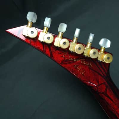 Jackson USA Custom Shop RR24 Rhoads w/ Cut Outs 2005 Red Marble Pablo Santana Masterbuilt NAMM'05 image 19