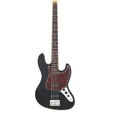 Aria STB-JB/TT-BK Pro II STB Series Basswood Body Bolt-on Maple Neck 4-String Electric Guitar-Black image 2