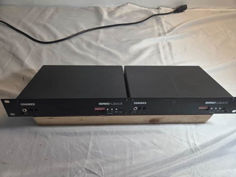 Pair Comrex BRIC-Link II IP Audio Codec Rack Mount Tested Working Clean image 1