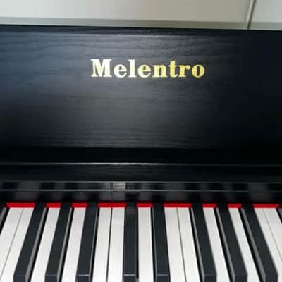 Melentro 88-Key Digital Piano – Includes X-Stand and Pedal – Excellent Condition - Black image 4