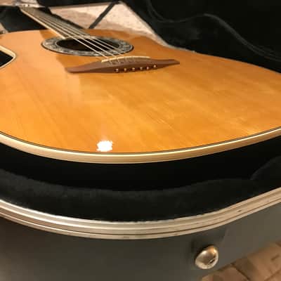 1978 Ovation 1117-4 Legend Deep Bowl Acoustic guitar (Natural finish) image 3