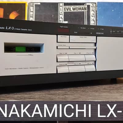 Nakamichi LX-3 Rare Vintage Stereo Cassette Deck Serviced Working Warranty image 18