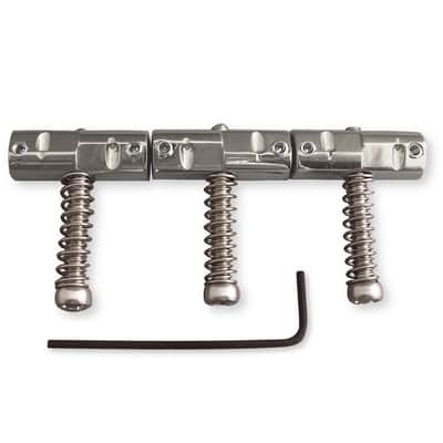 Callaham Enhanced Compensated Telecaster Saddles for Bigsby Stainless Steel