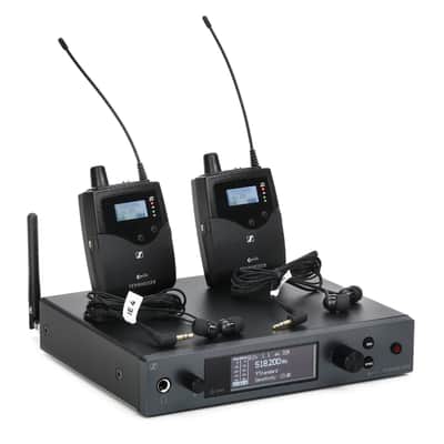 Sennheiser EW IEM G4-TWIN Wireless Monitor System-A1 Band *USA Small Business* image 1
