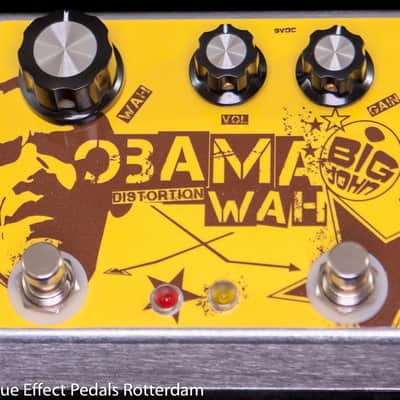 Obama Wah by Big John 2012 Handmade in Belgium with Presidential Print image 2