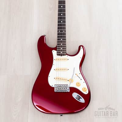 2008 Fender DiMarzio Collection Stratocaster '62 Vintage Reissue ST62-DMC Candy Apple Red, Japan CIJ image 2