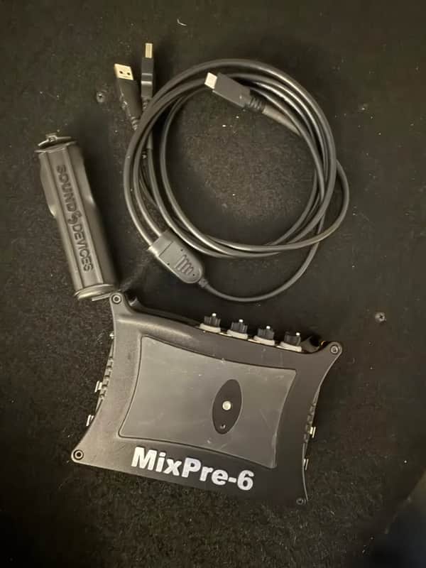 Sound Devices MixPre-6 Audio Recorder / Mixer / USB Audio Interface 2010s - Black image 1