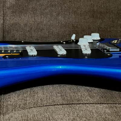Fender American Ultra II Stratocaster with Fender Premium Hardshell Case and all Case Candy -  2024 Model in Noble Blue with Ebony Fretboard image 15
