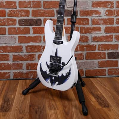 ESP Custom Shop Chris Degarmo Signature M-II HS Snow White with Triryche Empire Logo 2026 w/OHSC image 5
