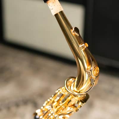 Yamaha YAS-62II Professional Alto Saxophone Gold Lacquer with Case - Used image 10