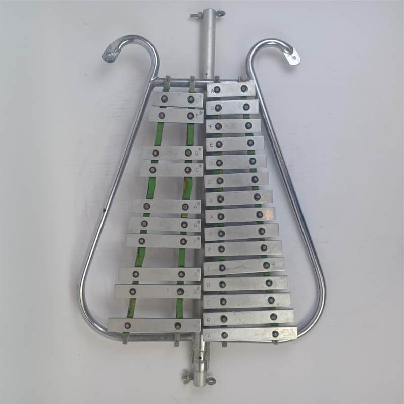 Jenco A440 2-Octave Glockenspiel 25-Bar Decatur ILL USA Marching Bell Lyra Lyre image 1