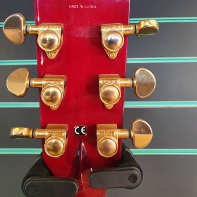 Tanglewood Sundance TW57 1999 Trans Red Electro Acoustic Guitar image 10