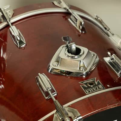 1980s Tama Cherry Wine 14x22 8.5x13 and 16x16 Drum Set image 4