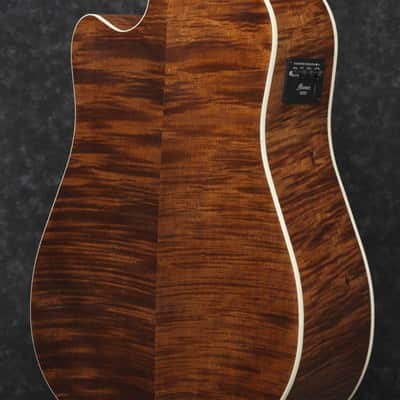 Ibanez AW417CE-OPS Artwood AW Acoustic Guitar 6-String - Open Pore Semi Gloss image 11