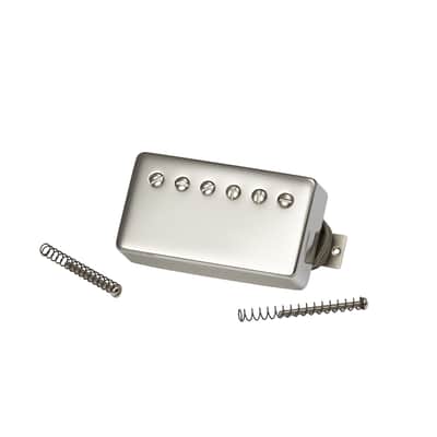 Gibson Custombucker (Matched set, Double Black, True Historic Nickel Covers, 2-conductor, Unpotted, 8k, Alnico 3) - PUCBDBNC2-SET image 3