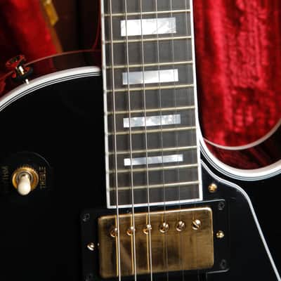 Gibson Custom Les Paul Custom '70s Ebony Electric Guitar image 5