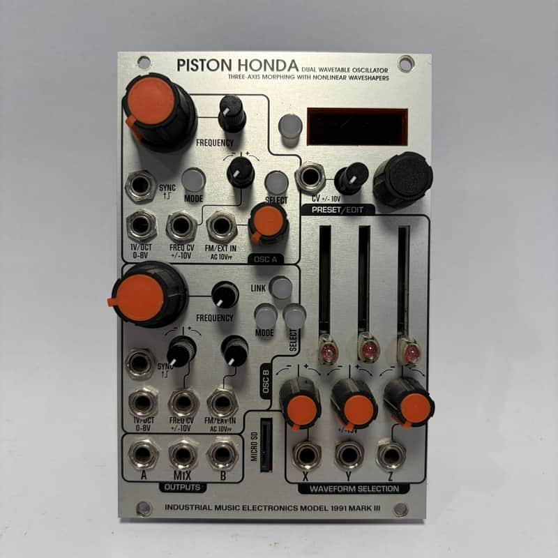 Industrial Music Electronics Piston Honda MKIII image 1