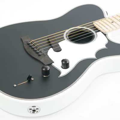 Fender Jack White Triplesonic Acoustasonic Telecaster Blacktop image 11