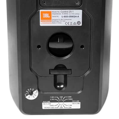 JBL VMA2120 2-Channel/Restaurant 2-Channel Amplifier+(4) JBL Black Wall Speakers image 9