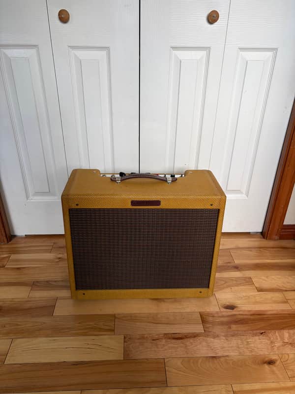 Fender '57 Custom Deluxe 2-Channel 12-Watt 1x12" Guitar Combo 2016 - Present - Lacquered Tweed image 1