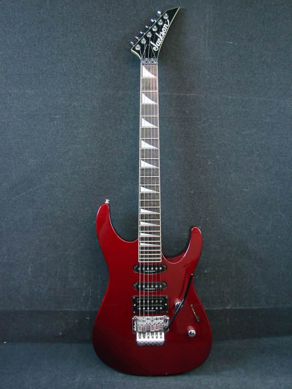 Jackson Dinky DK2 Red Electric Guitar Made In Japan HSS Floyd Rose