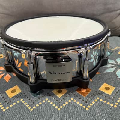 Roland PD-140DS V-Pad 14" Mesh Snare Drum Pad 2010s - Chrome/Black image 6
