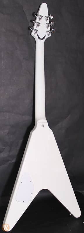 Gibson Snow Falcon Flying V White 2013 image 3