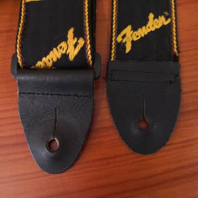 Fender Vintage Guitar Strap 90S - Black Brown image 2