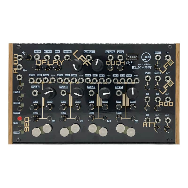 Neutral Labs Elmyra 2 Desktop Synthesiser (Black) image 1