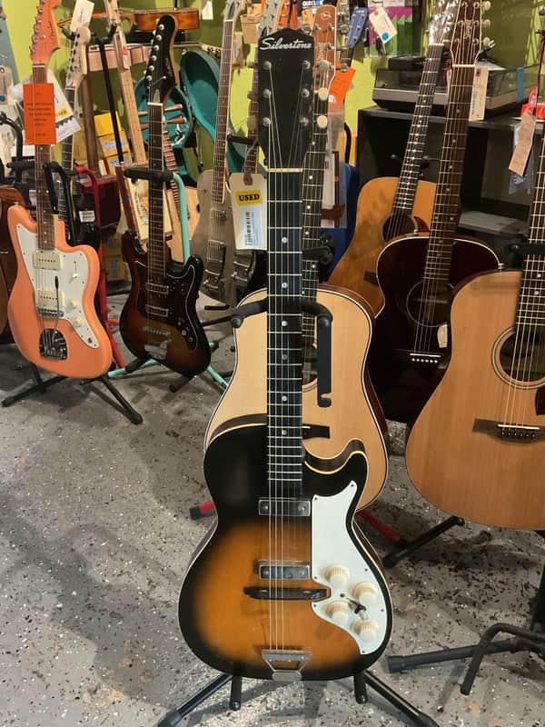 Silvertone 1420 Sunburst 1960s image 1