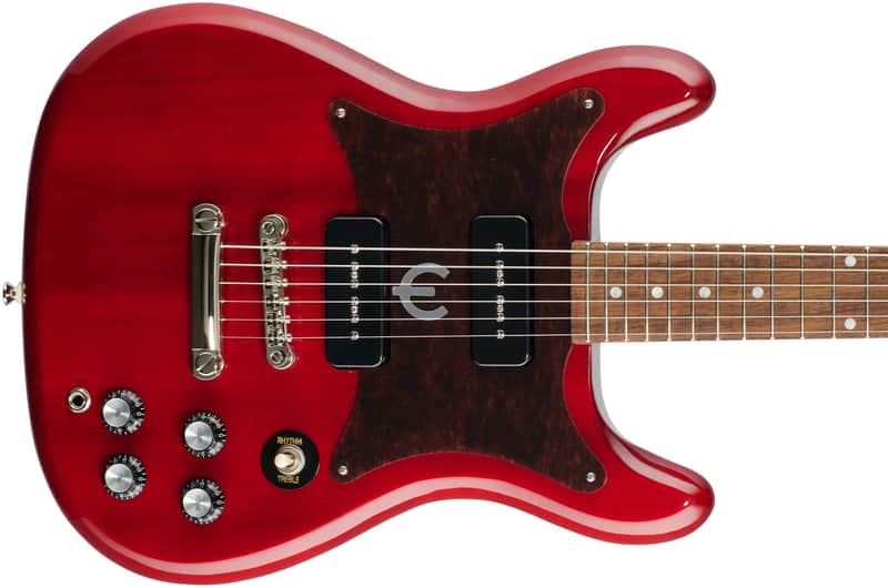 Epiphone Wilshire P-90s Electric Guitar Cherry image 1