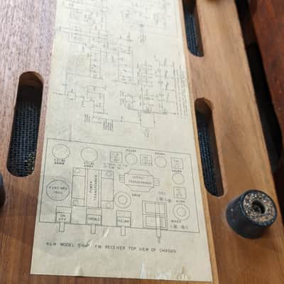 KLH Model Eight MCM Tuner / Radio With Speaker image 15