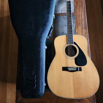 Yamaha FG-340 II acoustic vintage w/TKL case '80s image 1