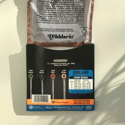 D'Addario EXL160 Electric Bass Strings image 3