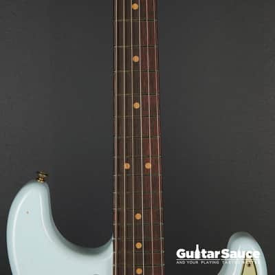 Fender Custom Shop 64 L-Series Stratocaster Journeyman Relic Faded Namm Limited Edition Custom Built 2024 - Sonic Blue (Cod.1884NG) image 9