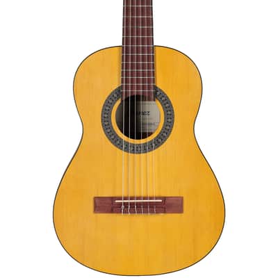 Ibanez GA1 1/2-Size Classical Acoustic Guitar, Open Pore Amber image 7