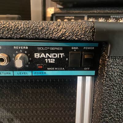 Peavey Bandit 112 Teal stripe Scorpion equipped 80’s image 16