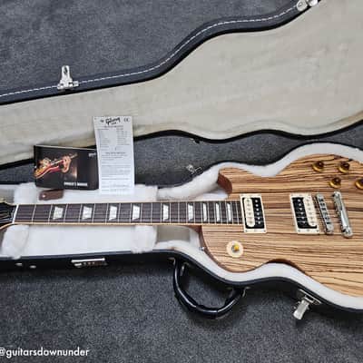 2007 Gibson Les Paul Classic Antique Zebrawood Limited Edition Guitar of the Week *COLLECTOR GRADE MINT* image 2