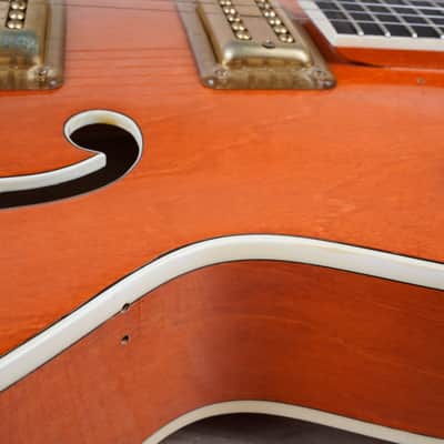 Gretsch Nashville 6120 Hollowbody MIJ 1995 Stain Orange Japan w/ OHSC image 8