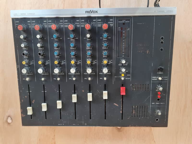 Revox C279 1980 - mixing console image 1