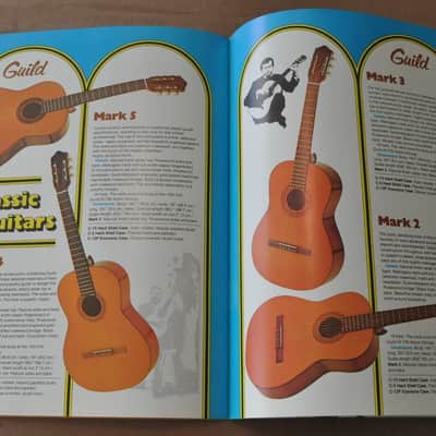 Guild flat-top and classic guitars vintage catalog booklet brochure. 1976? image 9