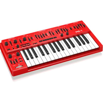 Behringer MS-1 / MS-101 Analog Synthesizer 2019 - Present - Red image 5