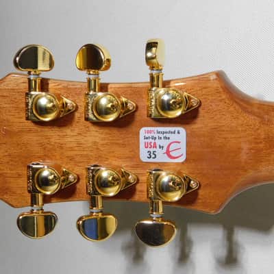 Epiphone Les Paul Custom Pro Koa 2019 with EpiLite case imagen 6